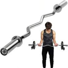 EZ Curl Bar U2013 47 Inch, 2 Inch 17lbs Alloy Steel With Nylon Bushings EZ Bar With 400lbs Capacity U2013 Home Gym Curling Bars Weightlifting Other Upper Lower Body Movements