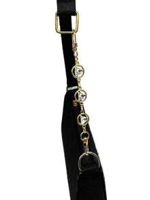 Dây đeo túi hình tam giác đính đá pha lê, kiểu dáng tối giản sang trọng, đa năng với mặt dây chuyền hình tam giác. - Nhiều màu - Xem 5