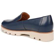 Vionic Kensley Loafer Women's 9 Blue Nappa Leather Round Toe Slip On Shoes GAL56 - 藍色 - 查看 4