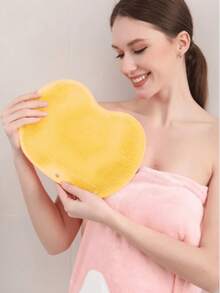 1 szt. Różowy silikonowy masażer do stóp i zestaw ściereczek do łazienki Wystrój łazienki Wystrój jesienny Powrót do szkoły