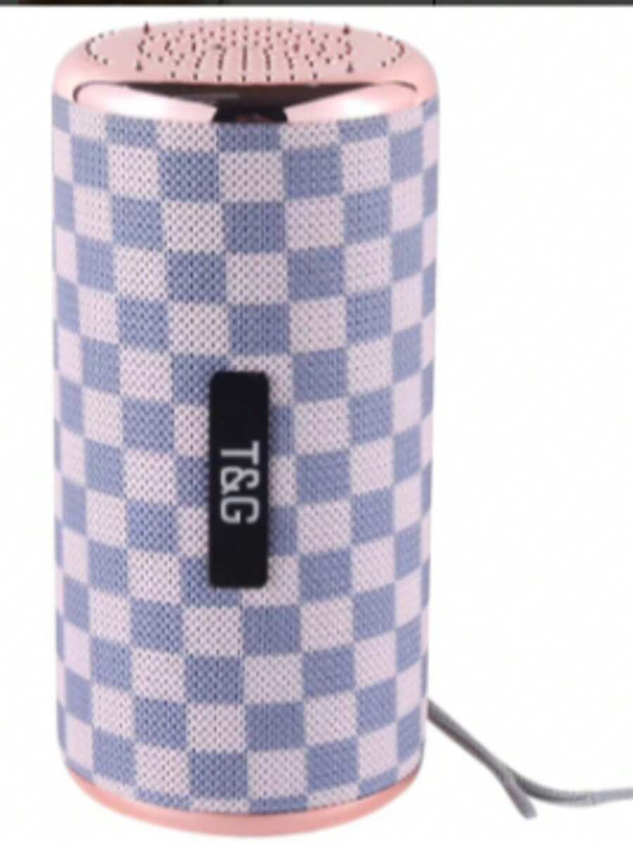 Altavoz Bluetooth Inalámbrico Portátil BS104 - Azul y blanco - Ver 1