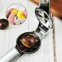 1 Piece Stainless Steel Chestnut Sheller -Chestnut Cutter Opener, Kitchen Accessory For Peeling Chestnuts And Walnuts - Easy To Use - Perfect Gift For Kitchen Lovers And Home Cooks. Multifunctional Stainless Steel Nutcracker - Sturdy And Shiny, Easy To Open, Perfect For Chestnuts, Etc. Essential Kitchen Utensil - Multicolor - View 9