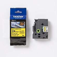 Brother TZe-SL651 - Self-Illuminating Tape Black On Yellow, 24 Mm Wide, 8 M Long - Blue - View 2