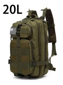 20L/50L Nylon Vattentät Vandring Fiske Jaktväska Ryggsäck Utomhus Skola Gym Ryggsäckar - Multifärgad - Visa 24