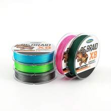 Braided Fishing Line -Super Strong - Abrasion Resistant - No Stretch 8 Strand 109yds Multifilament PE Braid Wire