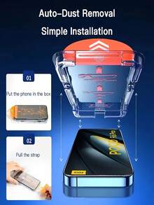 2 sztuki 8K bezpyłowej folii ochronnej na ekran do Poco X7 M7 Pro F7 Ultra F6 X6 Neo X5 X4 X3 NFC M6 Pro M4 C65, łatwa aplikacja jednym kliknięciem, bez kurzu, antyodciskowa, osłona wyświetlacza, ochrona urządzenia, folia odporna na zarysowania, gładka powierzchnia, szkło hartowane, trwała ochrona, folia ochronna, osłona ekranu, folie ochronne na smartfony, właściciele Poco