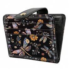 Small Wallets For Women Slim Minimalist For Bifold Credit Card Holder For Pocket Or Purse, Dragonfly{"Color_name":"Dragonfly"} - 多色11 - 查看 1