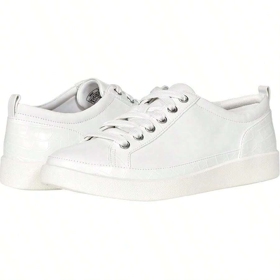 Vionic Winny H7773L1100 Sneaker Women 8.5 White Leather Lifestyle Shoes ZOGG1279 - trắng - Xem 1