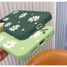 Dfor Galaxy Note 10 Plus Case Cute Daisy Pattern Camera Lens Protection Shockproof TPU Bumper Liquid Silicone Protective Cover Phone Cases For Samsung Galaxy Note 10+Plus 5G 6.9"Green - màu xanh lá - Xem 5