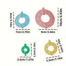 4/8Sets) Essential Pom Pom Maker, Suitable For Pom Pom Knitting Needles DIY Tools - Multicolor - View 11