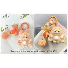 1 pièce Porte-clés personnalisé créatif en forme de lapin de dessin animé, porte-clés de lapin de dessin animé à grandes oreilles, pendentif en résine 3D, décoration de sac à dos, faveur de fête, cadeau parfait - Multicolore - Voir 17