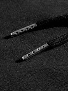 女士户外运动裤，抓绒慢跑裤，柔软亲肤面料，弹性腰带，带口袋，适合户外活动、运动、骑行、徒步，也是送给闺蜜的时尚必备单品。紧身版型 - 黑色 - 查看 10