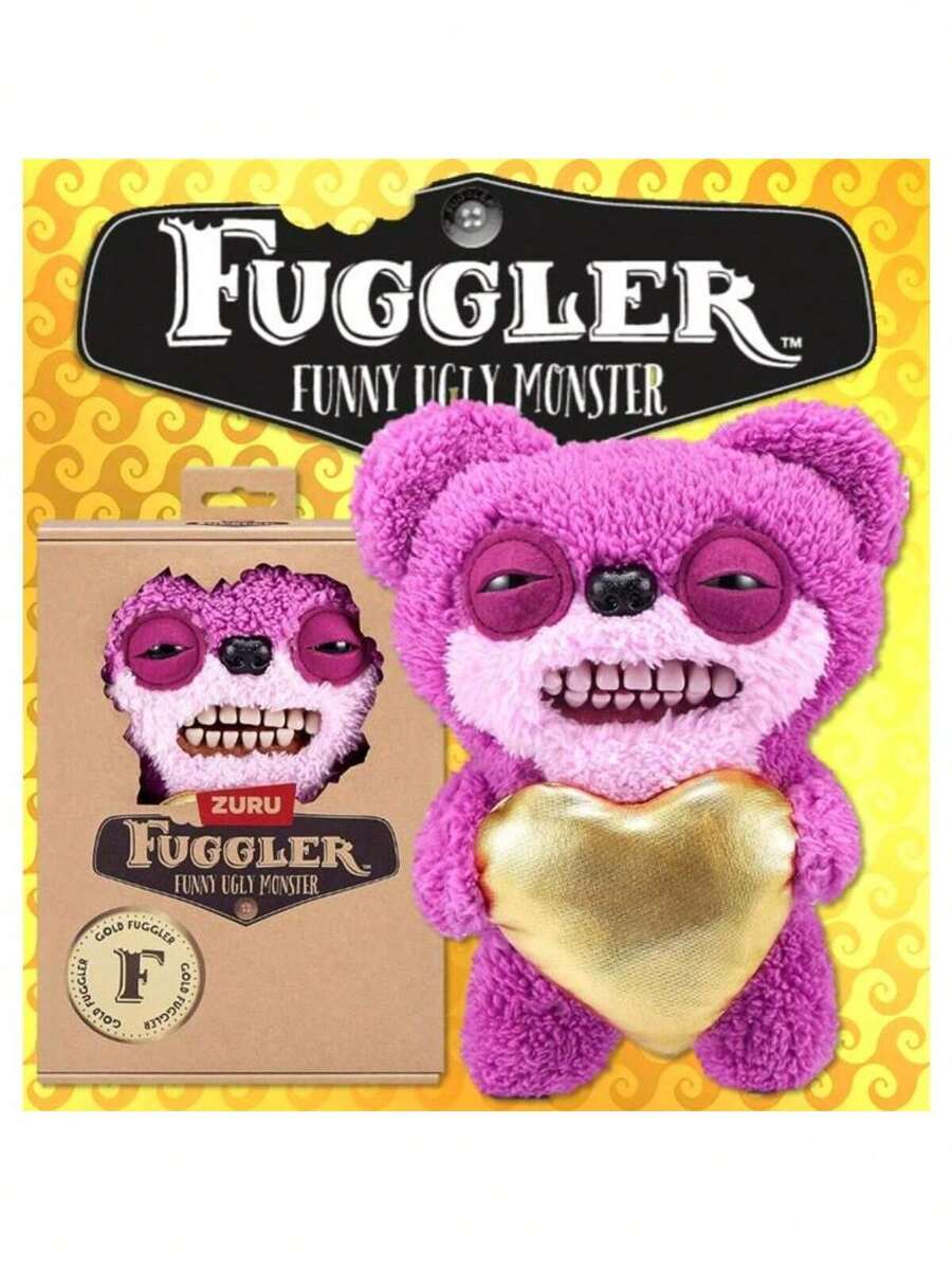 Spin Master Funny Ugly 官方正品 9 英寸柔软毛绒收藏可爱玩具成人趣味玩偶完美礼物收藏生日