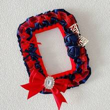 1pc New Cute Photo Card Holder, 7 Colors 2 Types Available, DIY Finished Product, Anime/ACG, Celebrity Fan Goods, 3-Inch Photo Display, Leaf, Rose, Bow, Transparent Lace Decoration, Lolita Accessories Card Holder - 彩色 - 查看 5