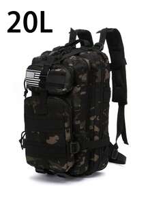 20L/50L Nylon Vattentät Vandring Fiske Jaktväska Ryggsäck Utomhus Skola Gym Ryggsäckar - Multifärgad - Visa 22