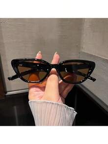 2025新款猫眼时尚眼镜一副，简约高品质，适合方脸和圆脸，时尚欧式街头风