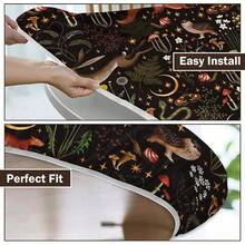 Water-Resistant Round Tablecloth With Elastic Edge For 40-44" Tables - Daily-forest - View 8