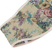 SHYMMUO Women Floral Underbust Corset Belt Lacing Up Waist Trainer Corset Top For Renaissance Steampunk Pirate Costume{"Size_name":"Medium","Color_name":"Beige"} - 米色中 - 查看 6