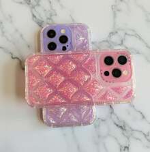 Funda Neon Brillante en la obscuridad 3 en 1 - Rosa - Ver 3