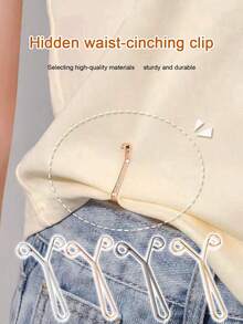 12/8/4/2件装腰部收紧扣，适用于宽松牛仔裤，无需缝纫的可拆卸扣，可重复使用的腰部收紧夹，金属胸针，适用于裤子、牛仔裤和裙子/本产品与实际产品尺寸存在一定差异，请在下单前确认您会使用它！