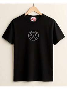 Anime Anya  T-Shirt Manga Otaku 100% Cotton Unisex Shirt Blouse Cotton Streetwear Plus Size - 黑色 - 查看 2