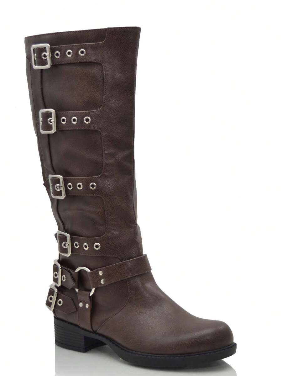 Western Buckle Holiday - màu nâu - Xem 1