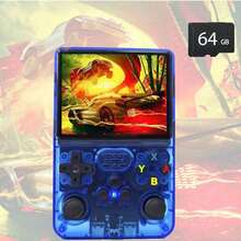 R36S 复古掌上游戏机，开源 Linux 系统，经典游戏机，3.5 英寸 IPS 屏幕，便携式视频播放器，内置 15000+ 款游戏，多色可选，开源游戏掌上游戏机 - 彩色 - 查看 13
