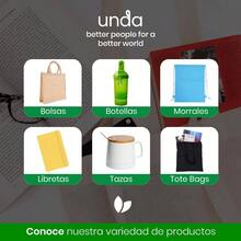 Pack de Bolsas Tote Bag Ecolgicas de Manta Cruda Algodn Bolsa de Manta para Pintar y Personalizar 40x35 Fabricadas en Mxico Bolsas de Regalo Mayoreo Resistentes UNDA - Paquete 10 - Ver 8