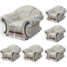 6 Pcs Plastic Chair Covers Plastic Furniture Cover Indoor Outdoor Waterproof Clear Armchair Cover Dust Proof Armchair Cover For Moving(76 X 46 Inch),23164889 - Nhiều màu - Xem 1