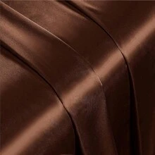 Silky Soft Pink Twin XL Satin Bed Sheets Set, 1 Deep Pocket Fitted Sheet + 1 Flat Sheet + 1 Pillowcase,  In 2025 - 棕色 - 查看 8