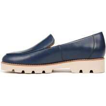 Vionic Kensley Loafer Women's 9 Blue Nappa Leather Round Toe Slip On Shoes GAL56 - 藍色 - 查看 2