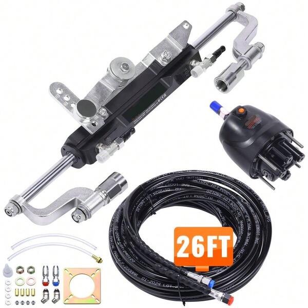 Kit de dirección hidráulica FORBORDA 300 HP Sistema de dirección hidráulica marina para un mejor control y rendimiento de la embarcación