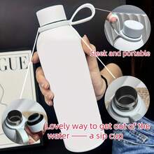 Paw Patrol 1 pezzo Bottiglia d'acqua in acciaio inossidabile isolata sottovuoto da 500ml con , bocca stretta con manico, tazza da viaggio, adatta per zaino, sport all'aperto, campeggio, fitness, ritorno a scuola, forniture per ufficio, regalo per lei, regalo di compleanno - Multicolore - Visualizzare 7