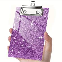 Mini Glitter Acrylic Clip - 4x6inch - Pink - View 11