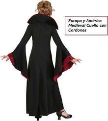Disfraz GóTico Halloween NiñA (M) - Vampiresa Real, Adecuado Para Disfraces Y Cosplay - Chica - Ver 1