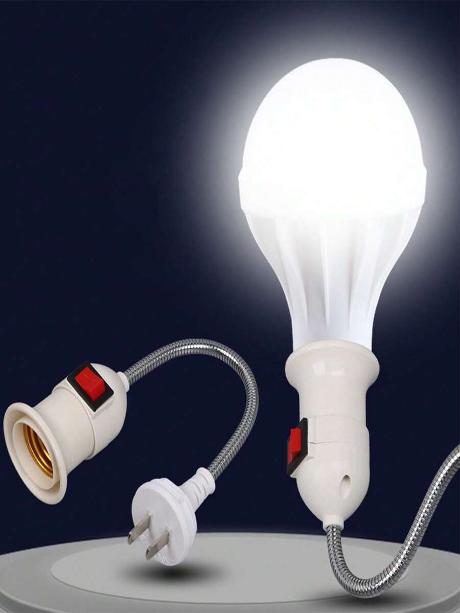 Portalámparas con brazos flexibles - Tipo de Enchufe A USA (110-127V) - Ver 1