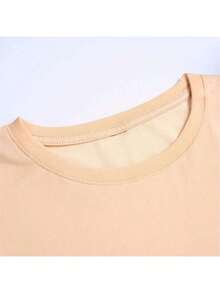 Men's Streetwear T-Shirt Rabbit Graffiti Rabbit Shirt 100% Cotton Premium T-Shirt - Beige - View 4