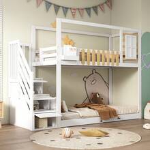 Kids Bed Frames, Headboards & Footboards - White - View 12
