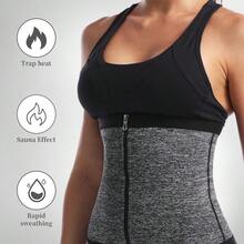 Adjustable Women's Shapewear, Featuring Silver Ion Sauna Effect To Promote Sweating And Slim The Waistline - Multicolor - View 5