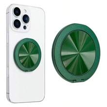 1pc Metal Phone Holder Sticker, Slim & Elegant 360° Rotating Invisible Desktop Stand, Suitable For Any Phone Case, Convenient For Watching Videos And Sports - Multicolor - View 13