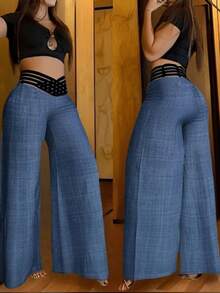 Women Jeans - Blue - View 1