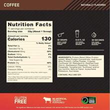 OPTIMUM NUTRITION PROTEINA GOLD STANDARD 100% WHEY 5 LB - COFFEE - Ver 2