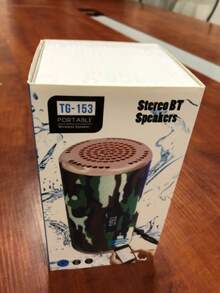 Altavoz Bluetooth Inalámbrico Portátil BS104 - Azul y blanco - Ver 3