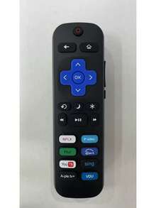 Roku 遥控器，红外连接，电池供电，兼容 18 个 Roku 设备，易于设置，不含电池 - 彩色 - 查看 7