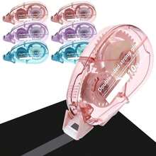 6 Pack Scrapbook Tape Glue Tape 031In * 328 Ft Double Sided Tape Roller Scrapbook Supplies, Glue Tape For Scrapbooking Supplies Art Crafts Photo Journaling Supplies