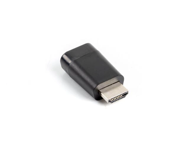 Lanberg AD-0016-BK Trocador de gênero para cabo VGA HDMI preto - Preto - Ver 1