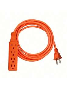 EXTENSION 3 ENCHUFE 3M/5M/7M/15M DE USO RUDO PARA EXTERIOR HOGAR - 5M - Ver 3