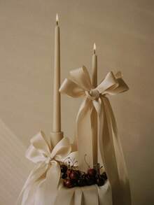 2/4 pièces Bougies rouges effilées de 10 pouces, bougies parfumées à la cire de soja, convenant pour la décoration de mariage et de Noël, la décoration intérieure, les cadeaux de fête, la décoration de fête d'anniversaire, les cadeaux de fête des mères, la décoration de Noël, les cadeaux de Noël - Multicolore - Voir 10