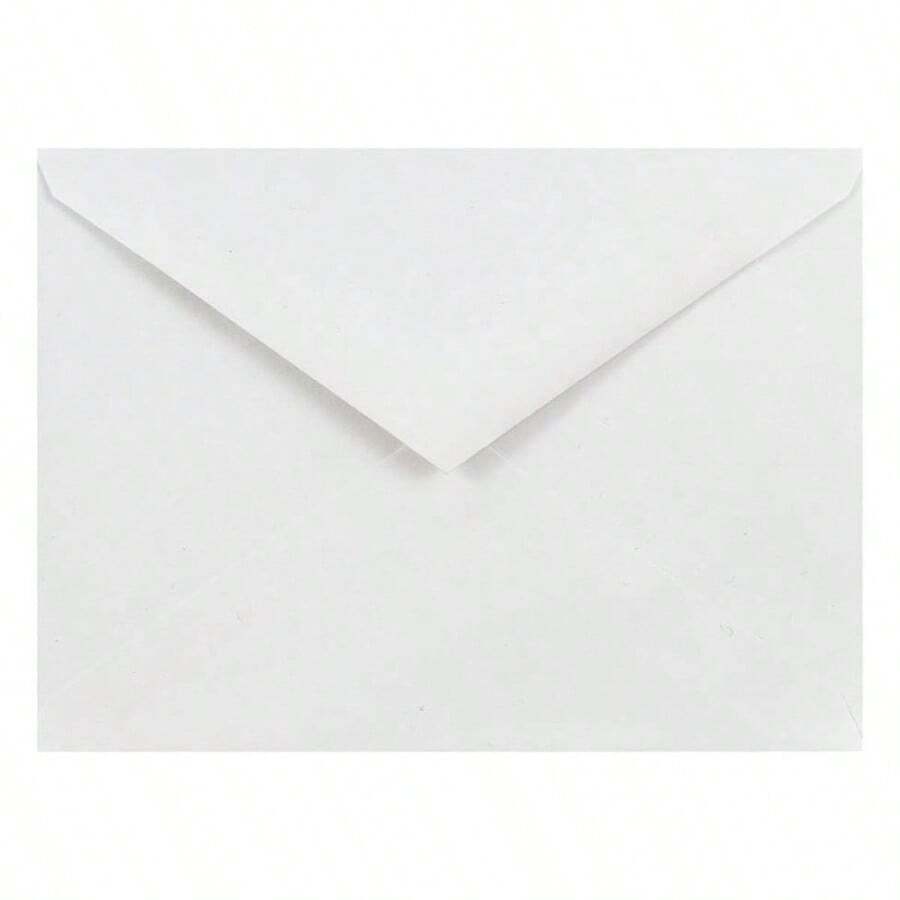 A8 Invitation Envelopes - 5 1/2x 8 1/8 - White - 50/Pack - A6 + 白色V型翻蓋 - 查看 1