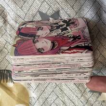 55pcs Anime Girl Cards, 55 Unique Cute Cartoon Anime Girl Cards, 1 Box Anime Collectibles, Perfect Choice For Collectors - Multicolor - View 6